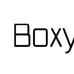 Boxy-Thin