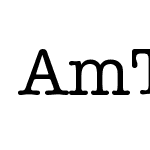 AmTypewriterEF-Medium