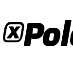 Polar-HeavyDisplayItalic