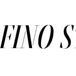 Fino Stencil Title