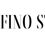 Fino Stencil Title