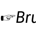 BrutaGlbCondensed-RegularItalic