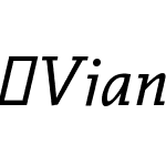 VianovaSlabPro-RegularItalic