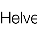 Helvetica Neue