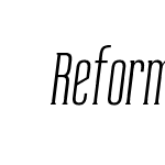 ReformerSerif-Italic