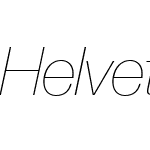 Helvetica Neue