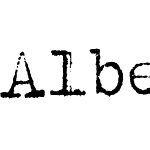 Albertsthal Typewriter