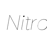 Nitro-ThinItalic