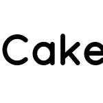 Cake Sans