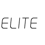 Elite Danger Semi-Italic