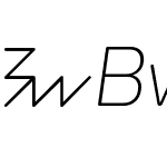 BwSeidoRound-ThinItalic