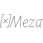 Mezalia_Sans-ThinCursive