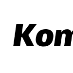 KommonGrotesk-BlackItalic