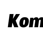 KommonGrotesk-CondensedBlackItalic