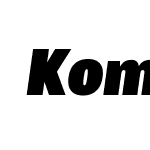 KommonGrotesk-CondensedSuperItalic