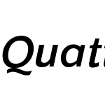 Quattrocento Sans