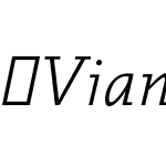 VianovaSlabPro-LightItalic