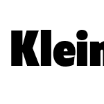 KleinCondensed-Black