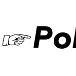 Poligon-BoldItalic