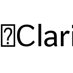 ClarinaSans-Regular