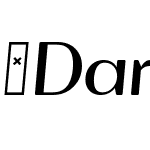 Darlene-Italic