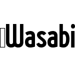 WasabiCond-CondensedBold