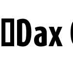 DaxCompactOffcPro-Xbold
