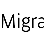 Migration Sans ITC Std