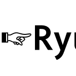 RyuGothic-Bold