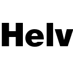 HelvNueBlack