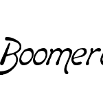 Boomerang Italic