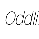 Oddlini-ThinCondUtObli