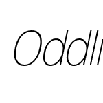 Oddlini-ThinSeCondUtObli