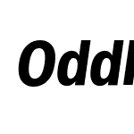 Oddlini-BoldUtCondObli