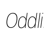 Oddlini-ThinCondObli