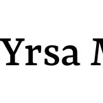 Yrsa Medium