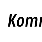 KommonGrotesk-CompressedMediumItalic