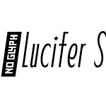 LuciferSans-CompressedThinItalic