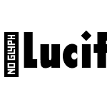 LuciferSans-CompressedExtraBold