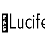 LuciferSans-CondensedExtraLight