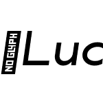 LuciferSans-ExpandedRegularItalic