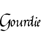 Gourdie Cursive