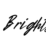 BrightSunshineItalic