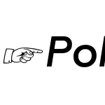 Poligon-MediumItalic