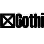 GothiksRoundCond-Black
