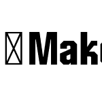 Mako-Bold
