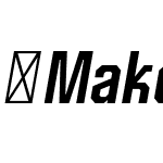 Mako-MediumItalic