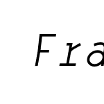 FrameworkMono-LightItalic