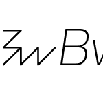 BwSeidoRaw-ThinItalic