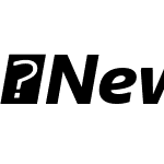 NewsSans-ExtraBoldWideItalic